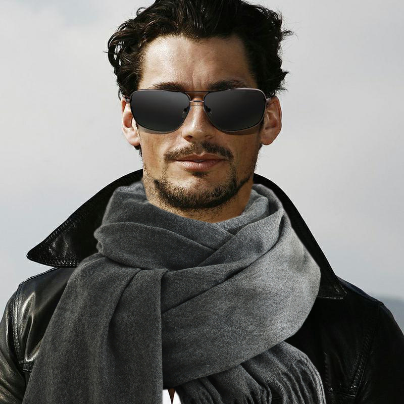 패션 스카프 남자 겨울 따뜻한 부드러운 피부 친화적 인 - Muffler Men Wool 리뷰 및 가격